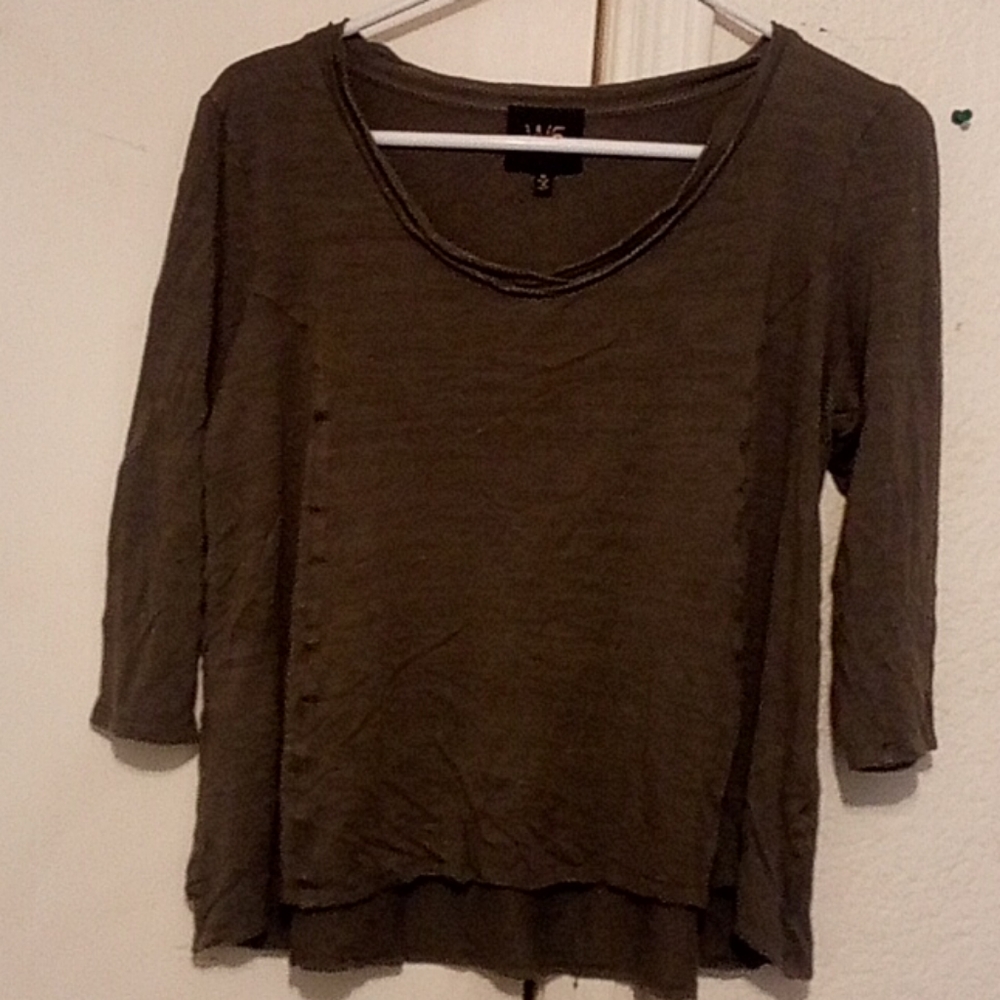 Olive color blouse